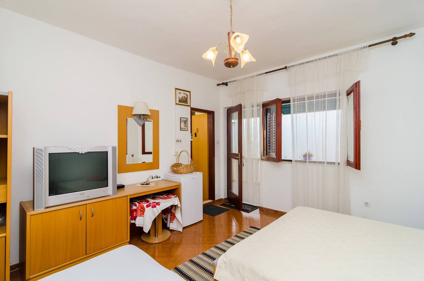 Albergo a gestione familiare per 3 persone con vista oceano in Molunat, Dubrovnik-Neretva