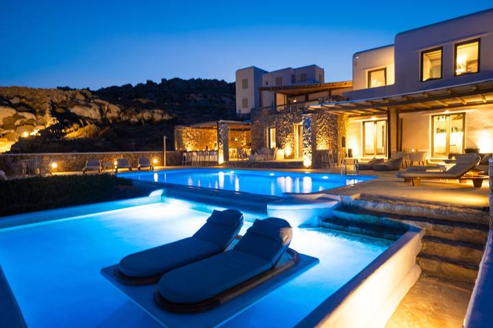 Ferienhaus für 8 Personen, mit Balkon auf Mykonos - 3