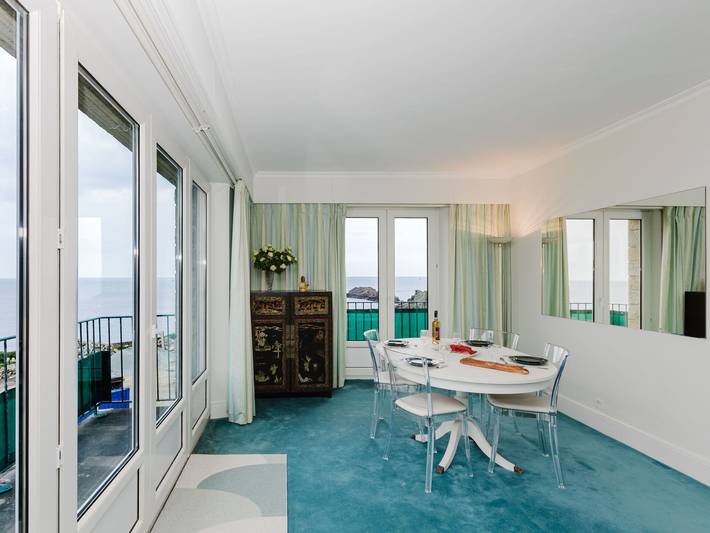 Location de vacances pour 4 personnes, avec balcon à Saint-Lunaire