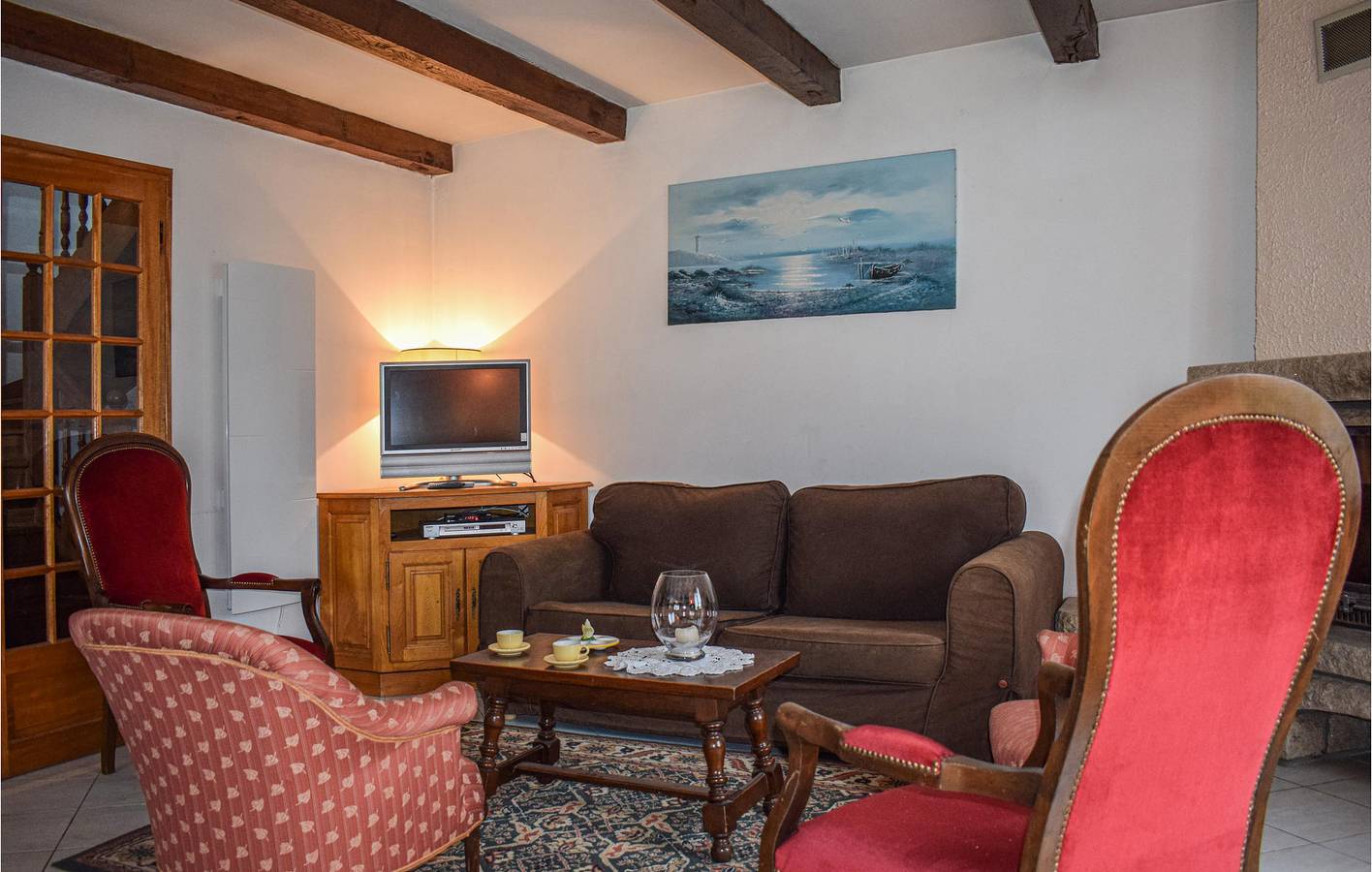 Gartenwohnung bei Pleubian in Pleubian, Rosa Granitküste