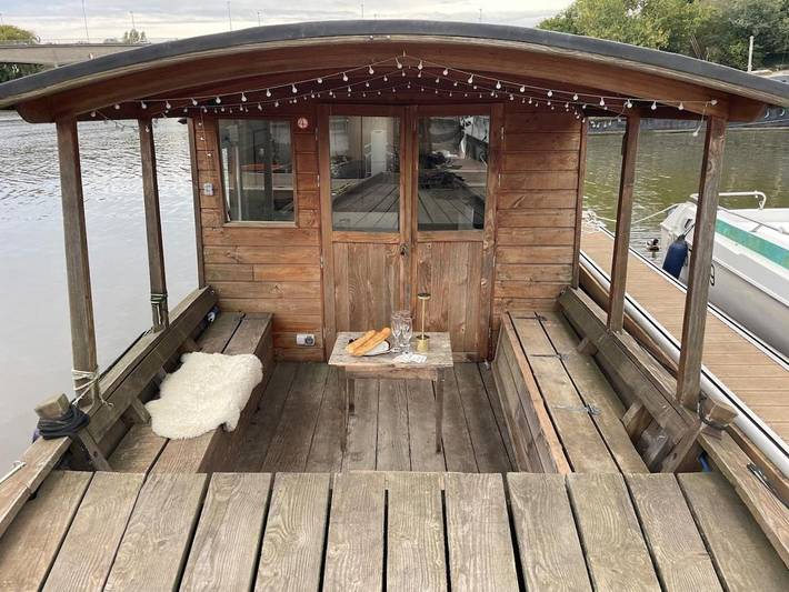 Bateau pour 2 personnes, avec vue ainsi que terrasse et vue sur le lac dans les Pays de la Loire - 4