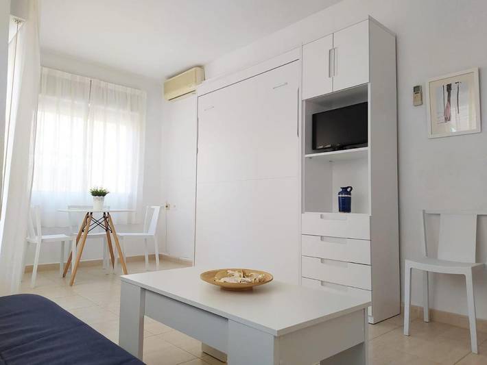 Apartamento para 2 personas, con Balcón además de Terraza y Vistas en Santiago de la Ribera