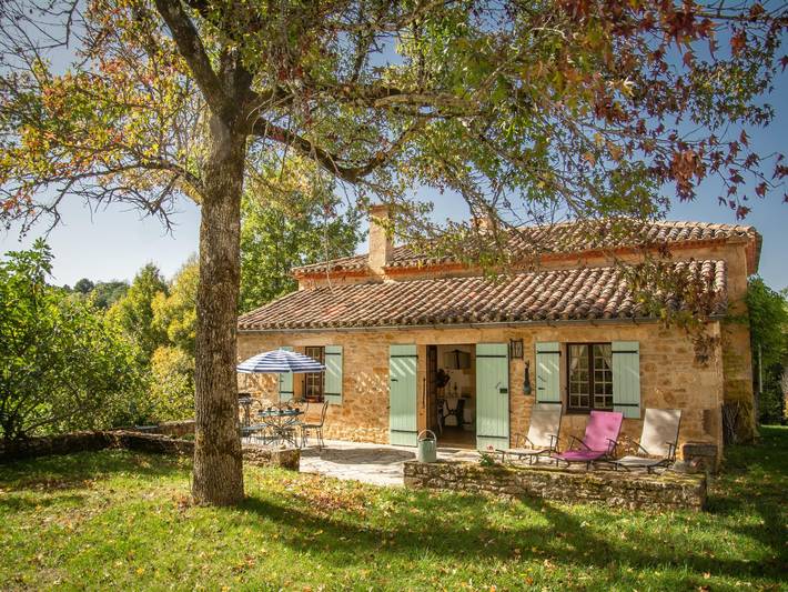 Location de vacances pour 4 personnes, avec Terrasse et Jardin à Sauveterre-la-Lémance