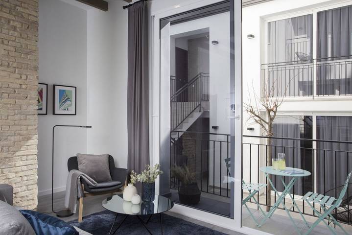 Loft voor 4 personen, met balkon/terras in Valencia