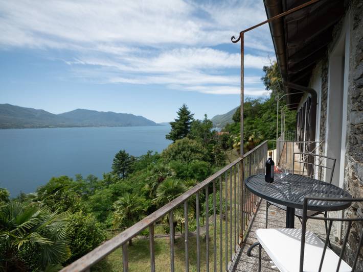 Ferienhaus für 4 Personen, mit Balkon und Garten sowie Seeblick in Cannero Riviera - 4