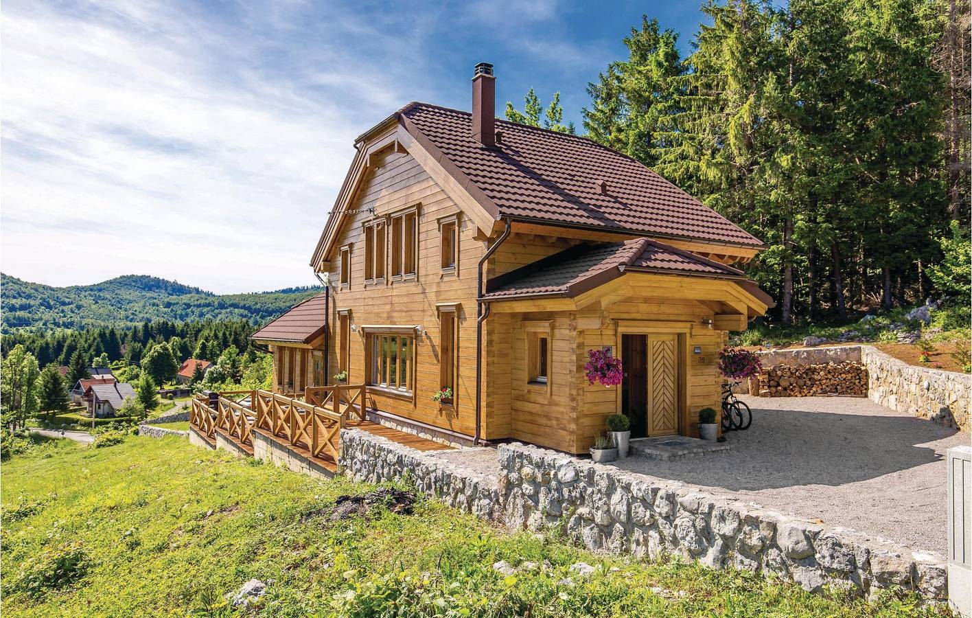 Holiday home for 8 people with sauna in Mrkopalj, Primorje-Gorski Kotar