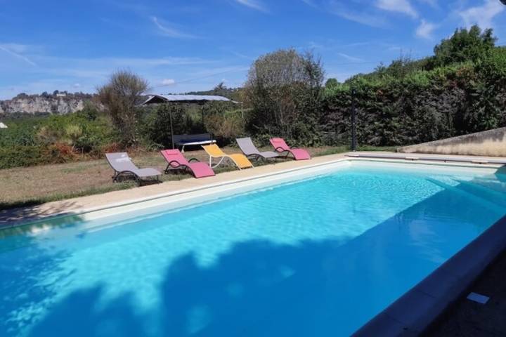 Location de vacances pour 9 personnes, avec piscine et terrasse, animaux acceptés à Floirac (Lot) - 2