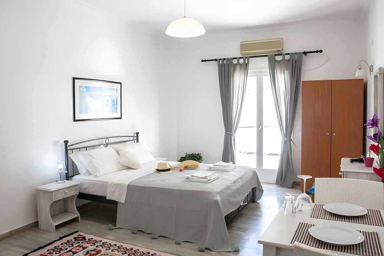 Studio voor 2 Personen in Kamari, Santorini