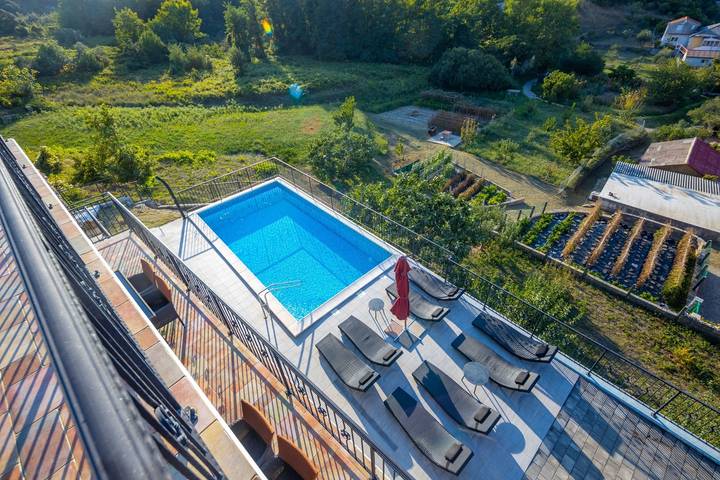 Ferienhaus in Supetarska Draga mit Meerblick, Terrasse, Klimaanlage, W-Lan (890-1) in Supetarska Draga, Rab