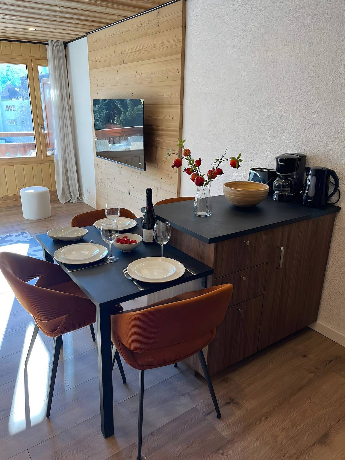 Estudio entero, Estudio «Encantador al pie del Jandri» con vistas a la montaña y balcón in Mont-de-Lans, Les Deux Alpes