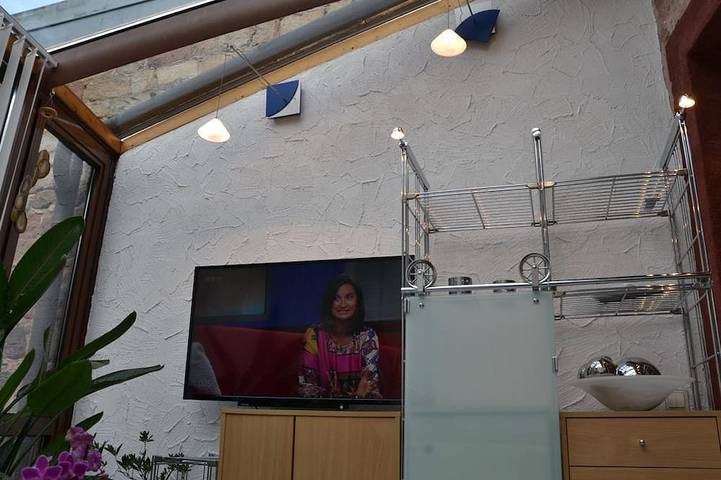 Ferienwohnung für 2 Personen, mit Terrasse und Garten sowie Sauna