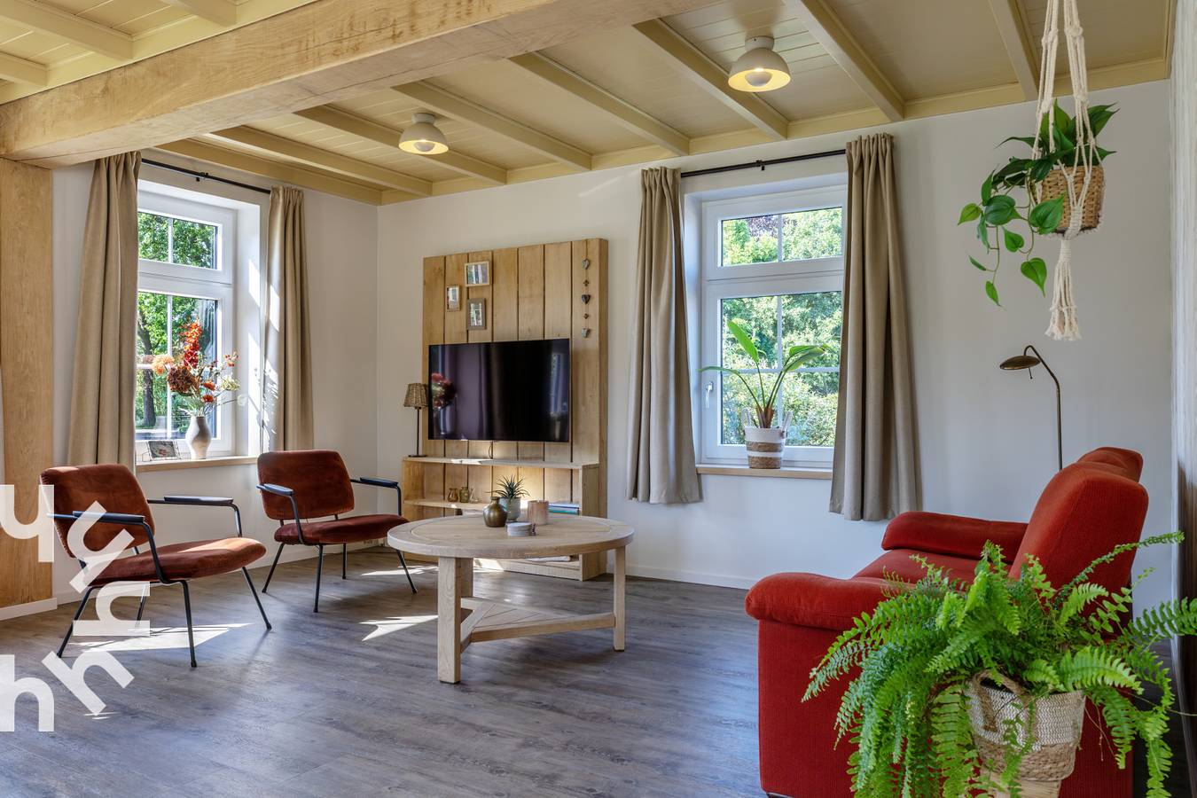 Vorderhaus in ländlicher Lage mit separatem Eingang und Garten in der Nähe von Lemelerberg in Regio Zwolle