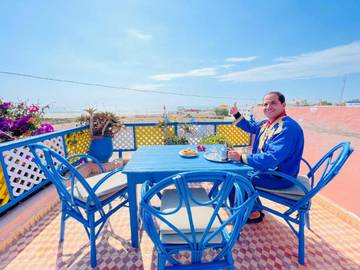 Gîte pour 2 personnes, avec terrasse, animaux acceptés dans Sidi Kaouki