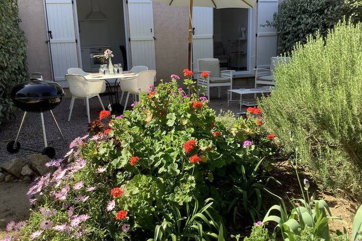 Appartement de vacances pour 4 personnes, avec jardin et terrasse