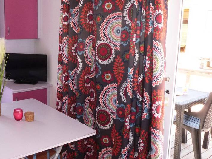 Camping Tikayan La Bergerie Plage - Mobilhome 2 personnes - Tennessy. Eco in La Bergerie, Hyeres