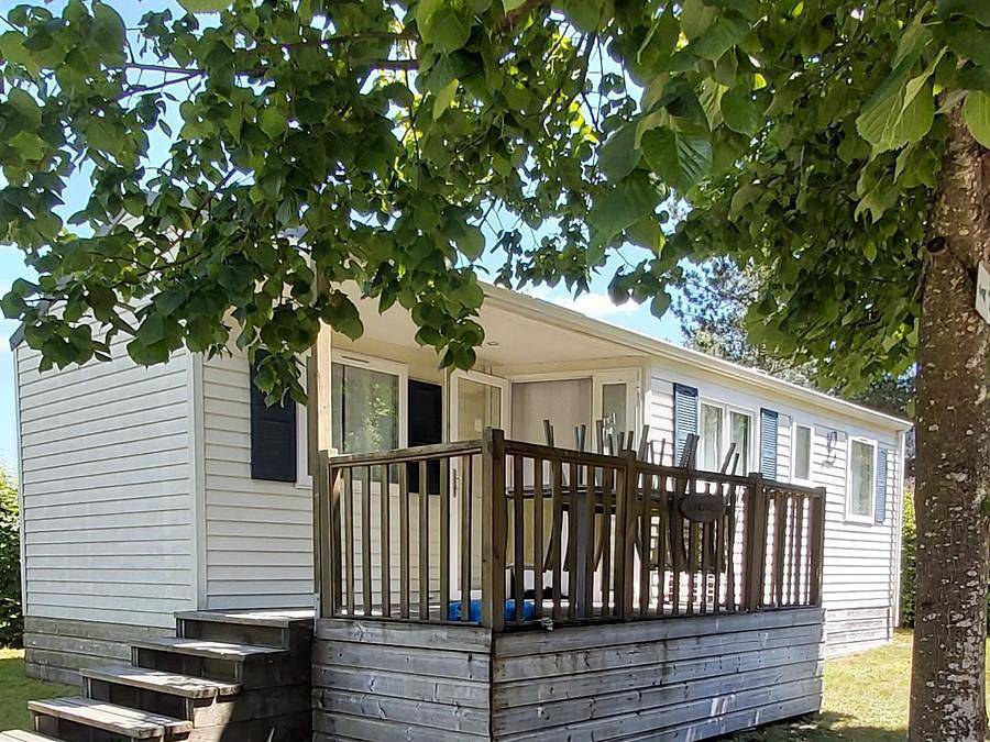 Camping du Lac de Moselotte - Mobilhome 6 personas - Tv - Barbacoa in Saulxures-sur-Moselotte, Parque natural regional de los Ballons des Vosges