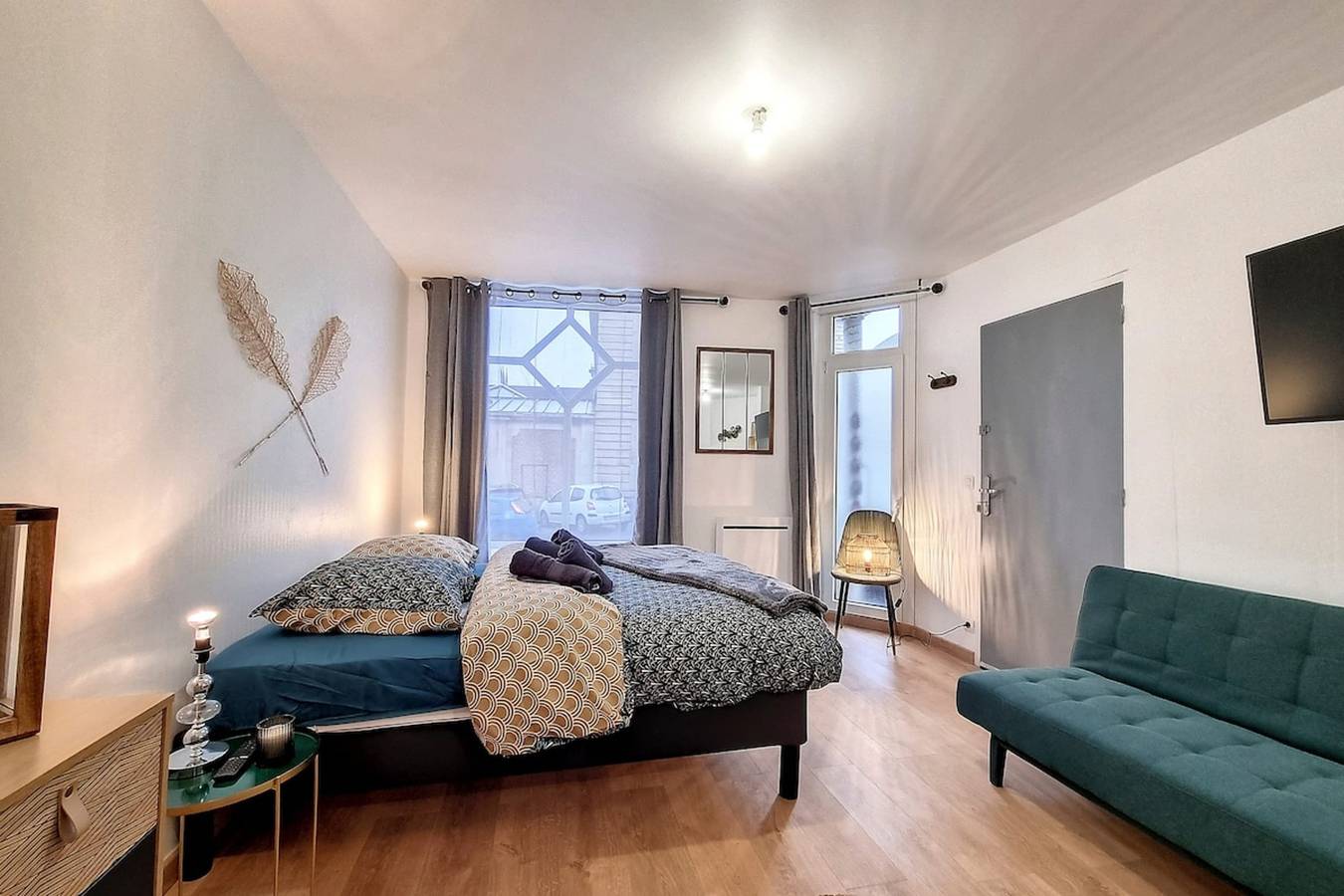 Gehele studio, Studio voor 2 personen in Rouen, Rouen en omgeving