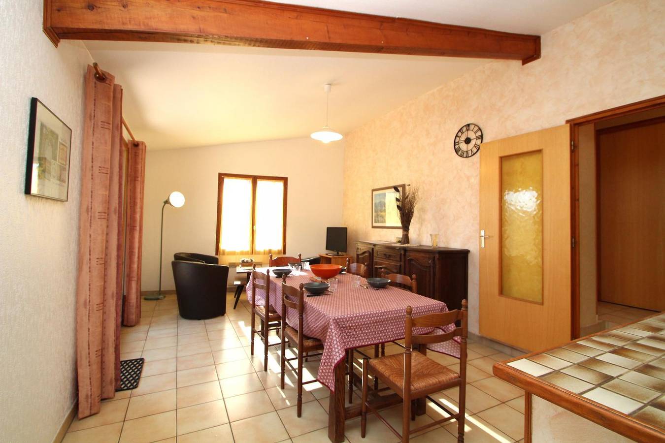 Gîte für 5 Personen mit Terrasse in La Bâtie-Montsaléon, Gap und Umgebung