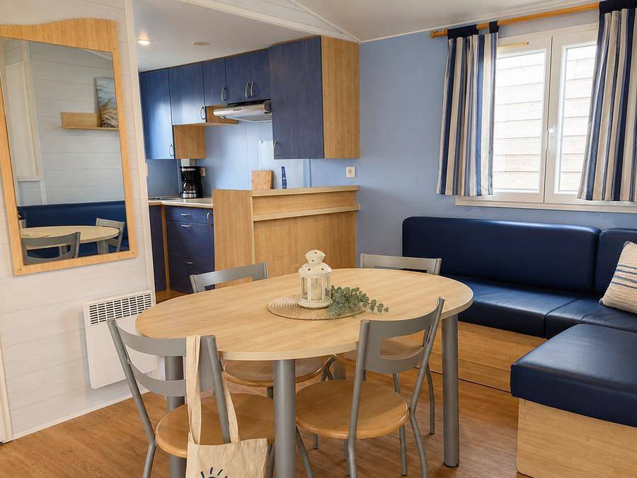 Camping Eden Villages La Pointe Saint-Gildas - Mobilhome 4 personas - Casa móvil Access de 2 dormitorios in Préfailles, Côte de Jade