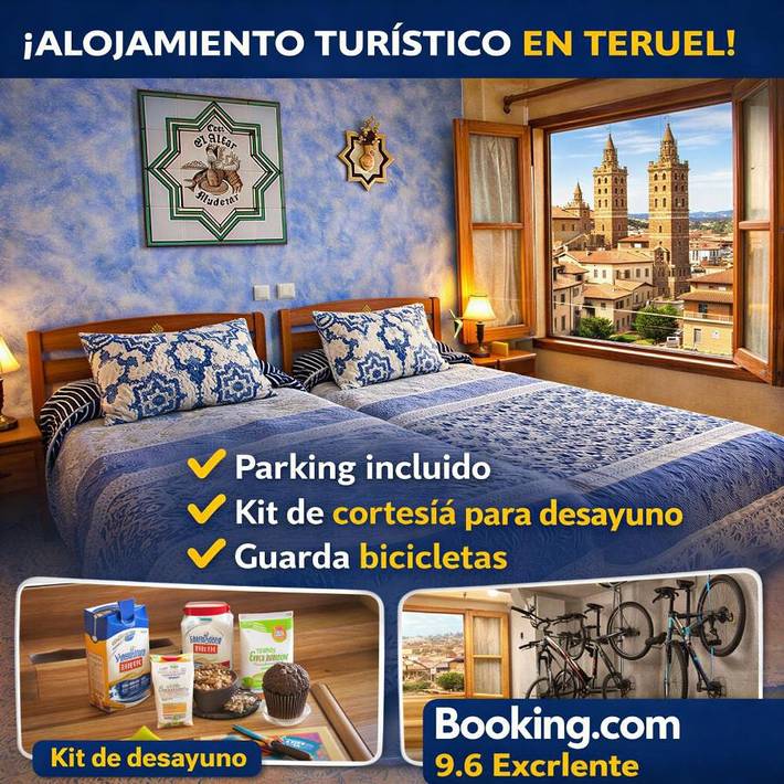 Apartamento de vacaciones para 5 personas, con vistas y terraza - 1