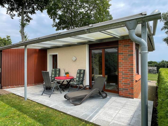 Ferienwohnung für 3 Personen, mit Terrasse und Garten am Plauer See