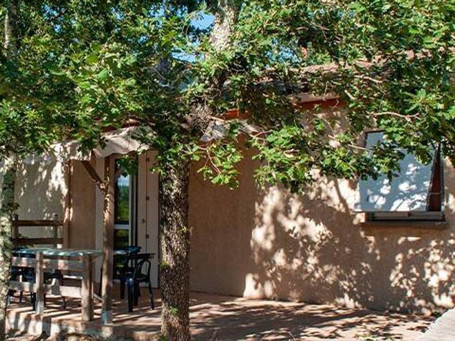 Camping Domaine de Chaussy - Piso 6 personas - Piso | 2 Dormitorios | 4/6 Personas | Terraza elevada | 1 Baño | Aire acondicionado | Tv in Lagorce, Ardèche