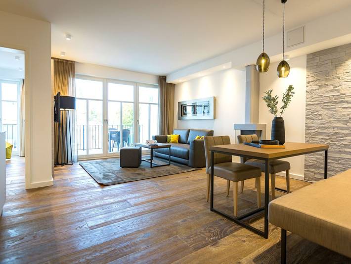 Ferienwohnung für 2 Personen, mit Sauna und Balkon, kinderfreundlich in Bansin - 3