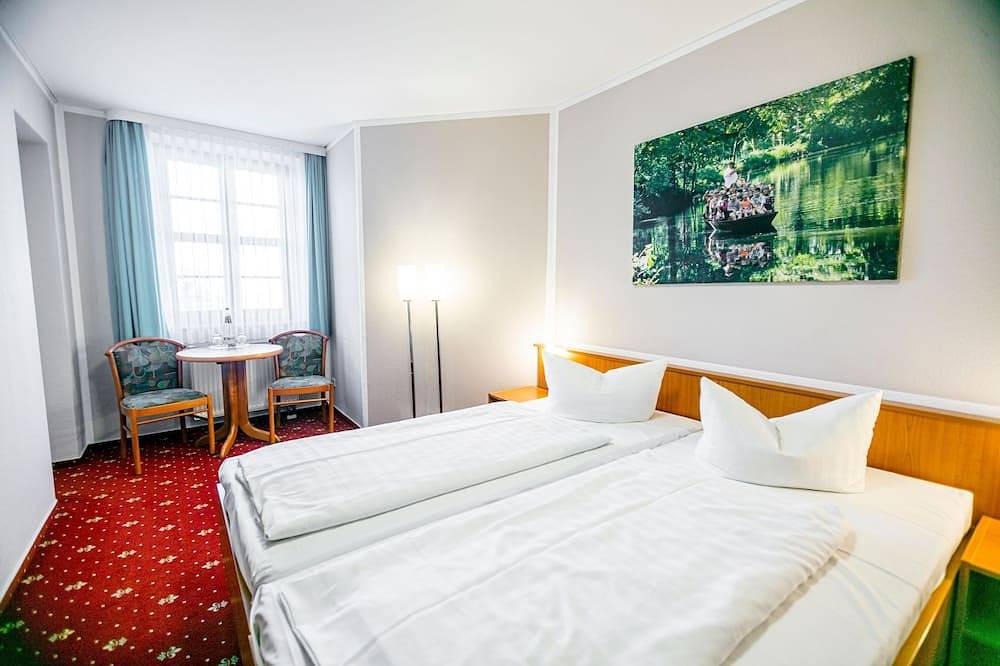 Doppelzimmer Komfort inkl. Frühstück - Hotel Zum Goldenen Löwen in Peitz, Peitz (Geimende)