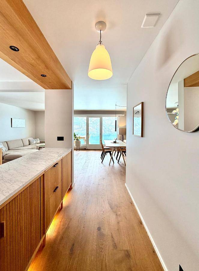Gîte pour 4 personnes, avec vue ainsi que balcon et vue sur le lac à Krattigen - 2