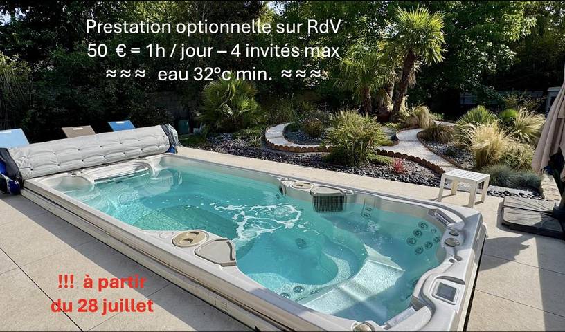 Maison d’hôte pour 2 personnes, avec Balcon et Jacuzzi ainsi que Terrasse et Jardin à Milly-la-Forêt