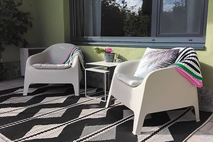 Ferienhaus für 3 Personen, mit Garten in Papendorf