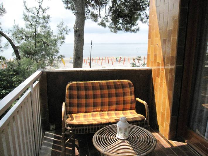 Gîte pour 6 personnes, avec balcon/terrasse ainsi que vue et vue sur l’océan à Grado - 2