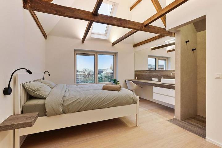 Gîte pour 4 personnes, avec vue et balcon à Malines