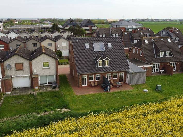 Ferienhaus für 7 Personen, mit Garten und Terrasse sowie Ausblick, mit Haustier in Nordstrand - 3