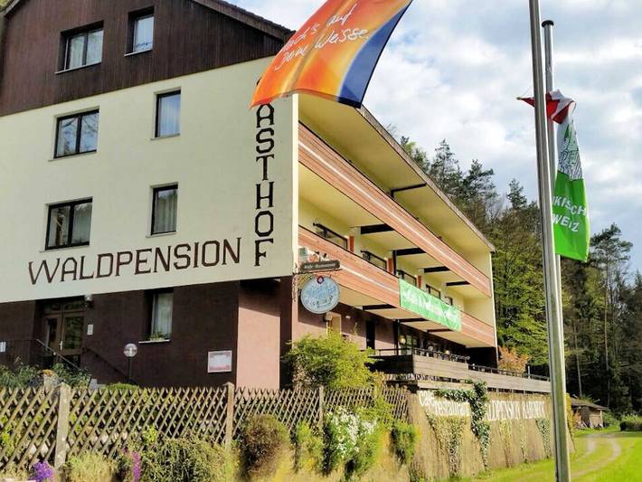 Ferienwohnung für 3 Personen, mit Balkon und Terrasse sowie Garten und Ausblick in Waischenfeld - 4