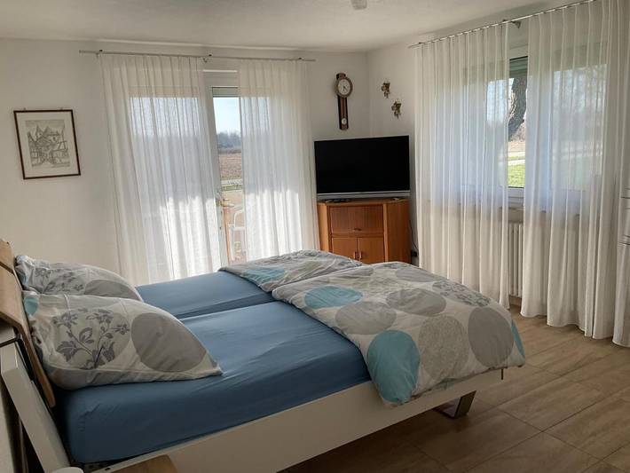 Appartement de vacances pour 3 personnes, avec vue et jardin