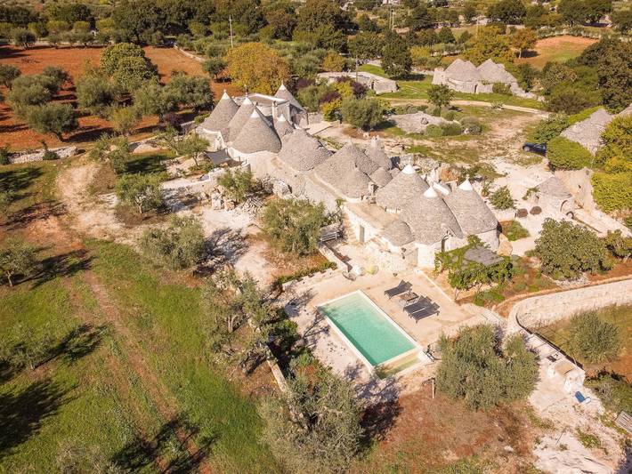 Trullo pour 5 personnes, avec balcon/terrasse à Locorotondo - 3