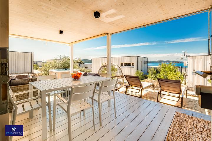 Buqez Eco Resort - Villa #3 - Direkt am Meer in Drage (Pakoštane), Zadar
