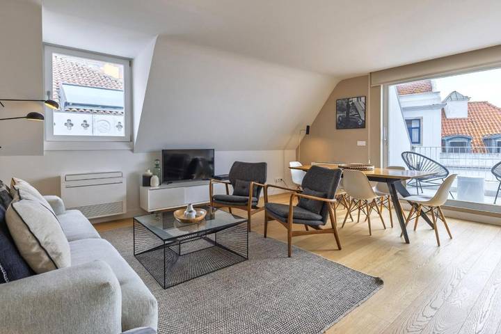 Apartamento de férias para 6 pessoas, com vista e varanda em Lisboa