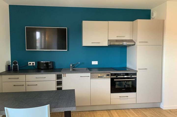 Appartement de vacances pour 4 personnes, avec jardin