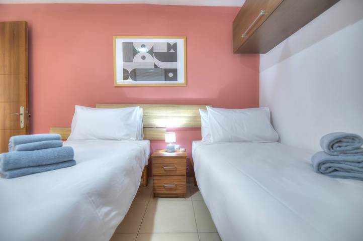 Appartement de vacances pour 5 personnes, avec balcon