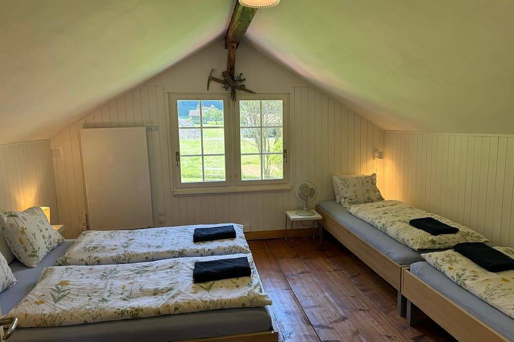 Einfamilienchalet.  Traumhafte Aussichten.  Umzäunten Garten, sicher für Kinder mit Bbq in Lauterbrunnen, Grindelwald und Umgebung