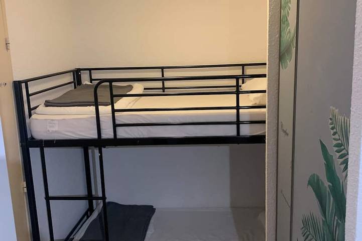 Gîte pour 6 personnes, avec balcon, animaux acceptés dans Plage Miramar - 3