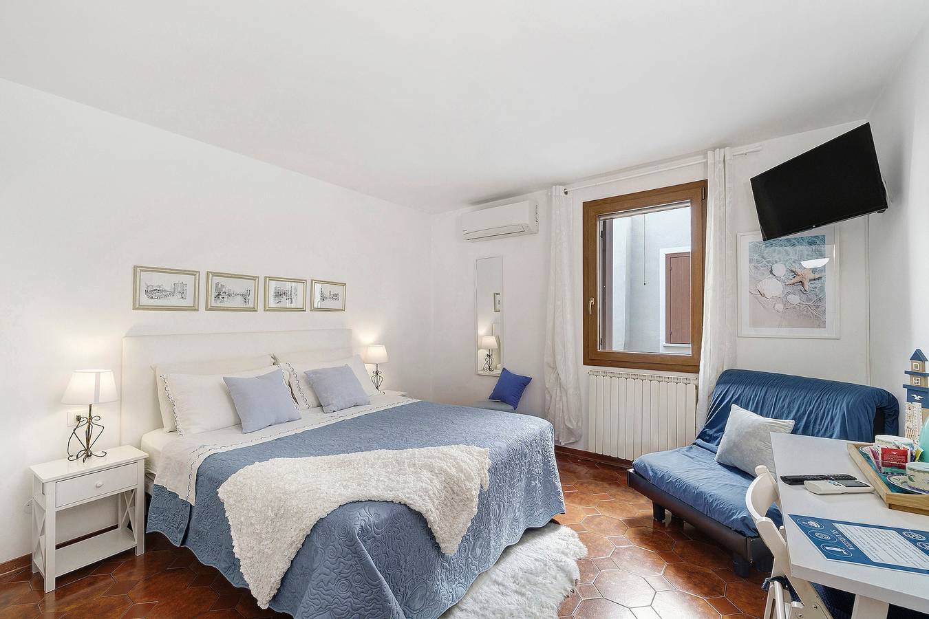 Camera Laguna - Casa del Capitano a Chioggia con Wi-Fi e aria condizionata in Chioggia, Provincia di Venezia