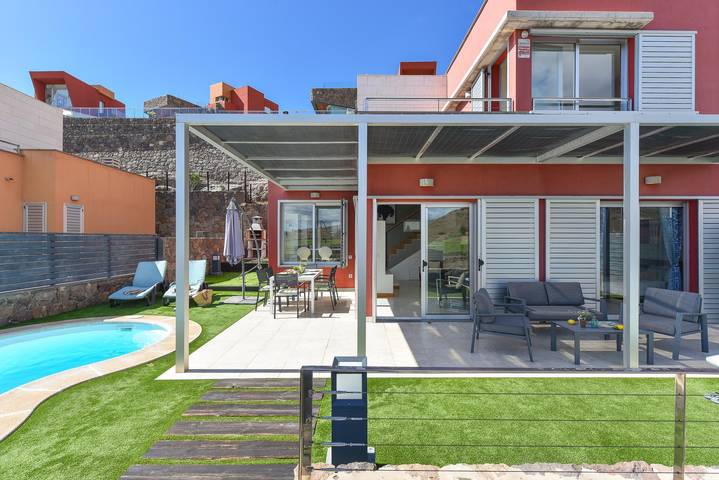 Casa rural para 4 personas, con terraza y jardín, Se admiten mascotas en Salobre - 3