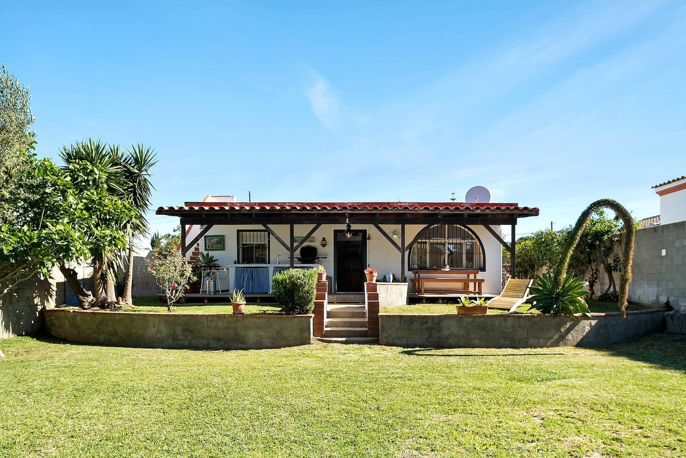 Chalet 'Casa Luna' con piscina privata vicino alla spiaggia in Los Canos de Meca, Barbate