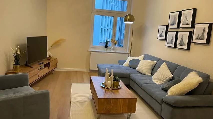 Ferienwohnung für 6 Personen, mit Balkon in Stadtmitte Rostock