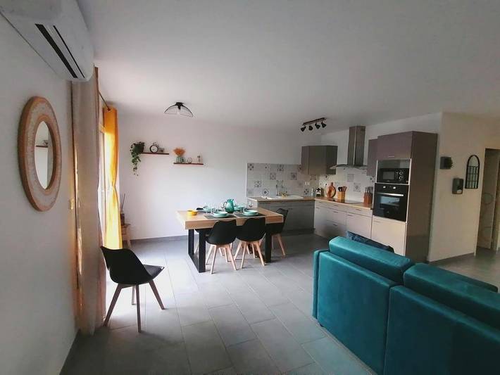 Maison de vacances pour 6 personnes, avec jardin et terrasse