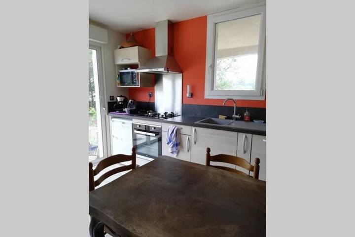 Appartement de vacances pour 4 personnes, avec jardin et vue