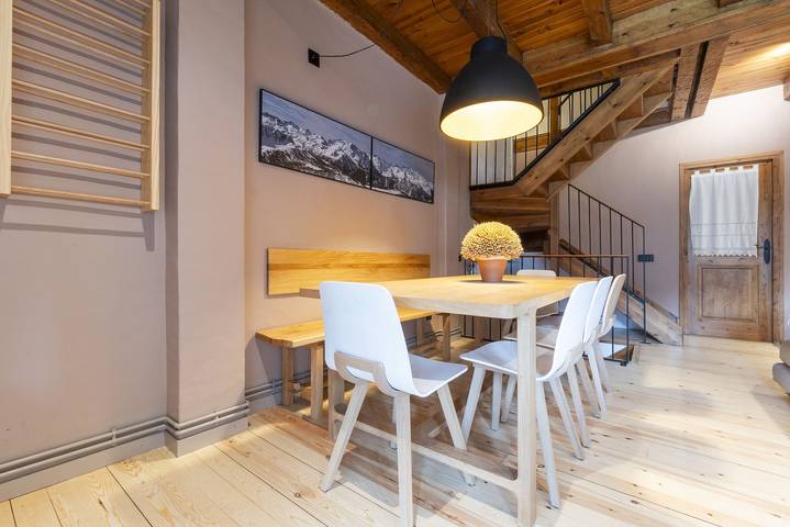 Maison de vacances pour 8 personnes avec terrasse in Naut Aran, Baqueira Beret